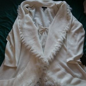 Alfani faux fur sweater.